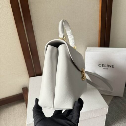 Celine Hand Bag Gray - Image 3