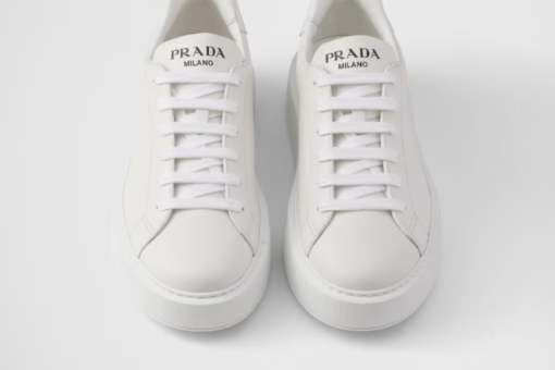 Prada Leather Sneaker White