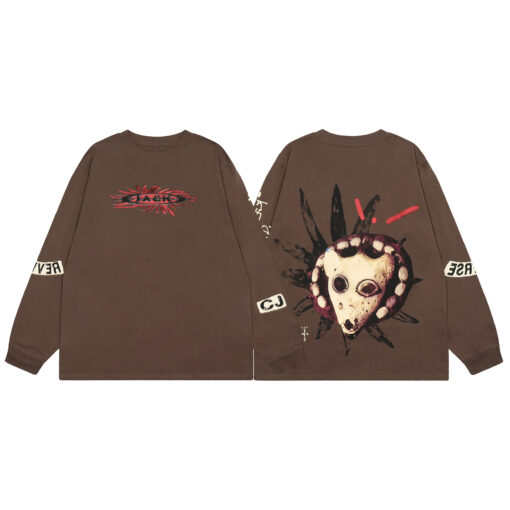 Travis Scott Reverse Jack Sweater Umber