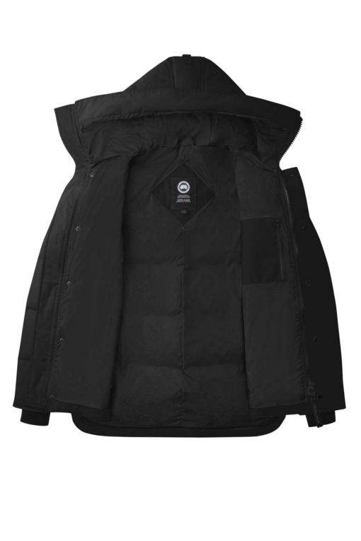 Canada Goose MacMillan Parka Black Label Heritage Jacket Black - Image 2