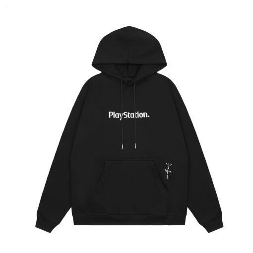 Travis Scott x Playstation Hoodie Black