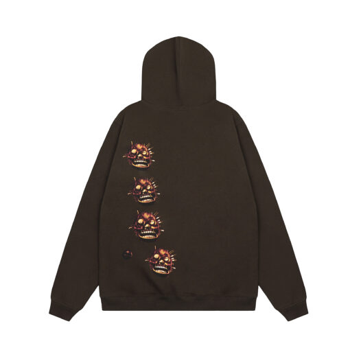 Travis Scott Utopia A2 Hoodie Brown - Image 3