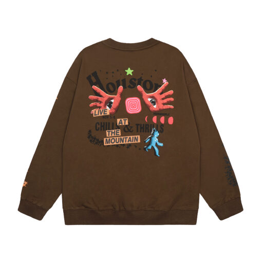 Travis Scott Sweater Cafe Noir - Image 2