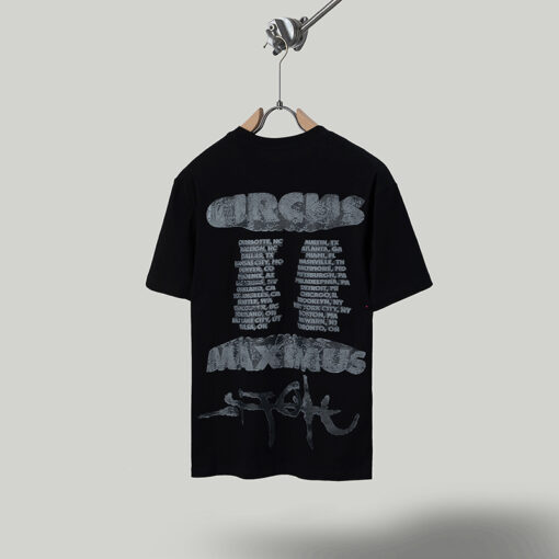 Travis Scott Graffiti T-Shirt Black - Image 2