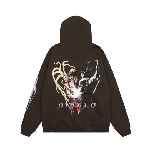 Travis Scott Revenge x Diablo Hoodie Black - Image 2