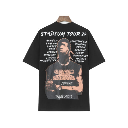 Travis Scott AstroWorld T-Shirt Black - Image 2