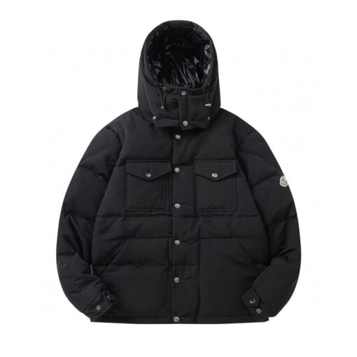 Moncler Black Fornas Down Jacket