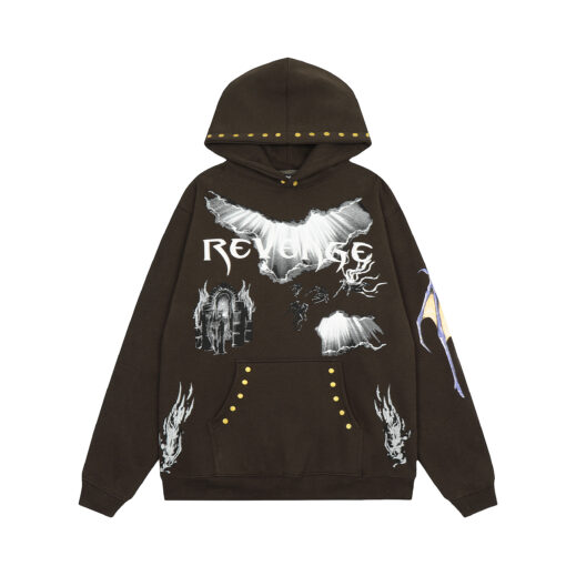 Travis Scott Revenge x Diablo Hoodie Black - Image 3