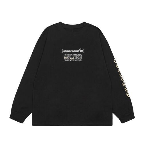 Travis Scott Sweater Black & Grey - Image 2