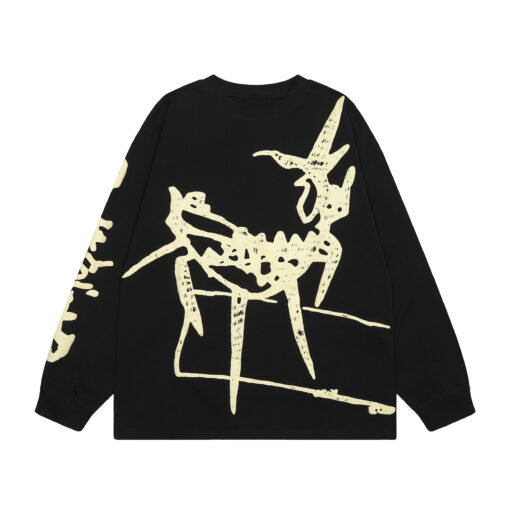 Travis Scott Sweater Black & Cream - Image 3