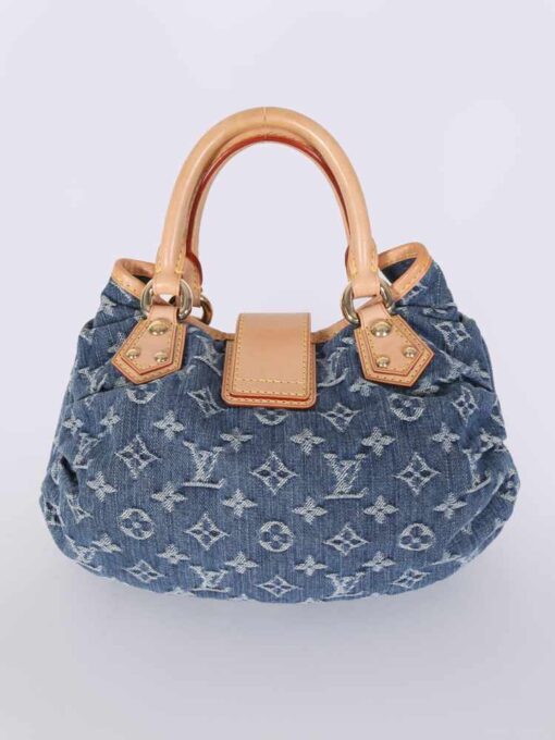 LV Pleaty Monogram Denim Bag - Image 2