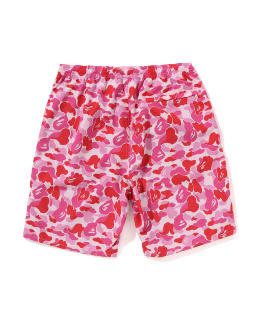 Bape ABC Camo Beach Shorts Pink - Image 2