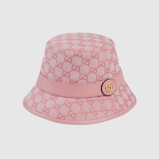 GG-Canvas Bucket Hat Pink