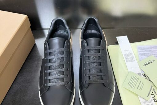 Burberry Vintage Check Patchwork Sneaker Black