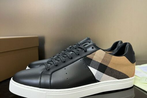 Burberry Vintage Check Patchwork Sneaker Black