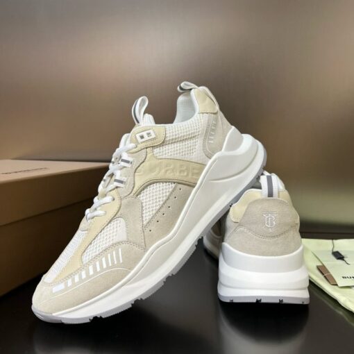 Burberry Vintage Check Low-Top Sneaker Beige - Image 2