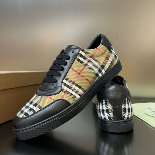 Burberry Vintage Check-Print Low-Top Sneaker - Image 2