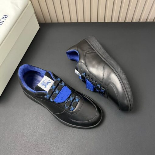 Burberry Leather Terrace Sneakers Black - Image 2