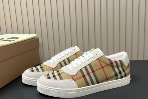 Burberry Check Sneakers