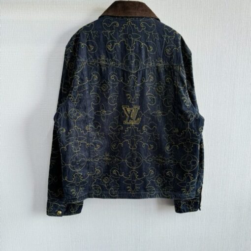 LV Jacket Black Gold - Image 2