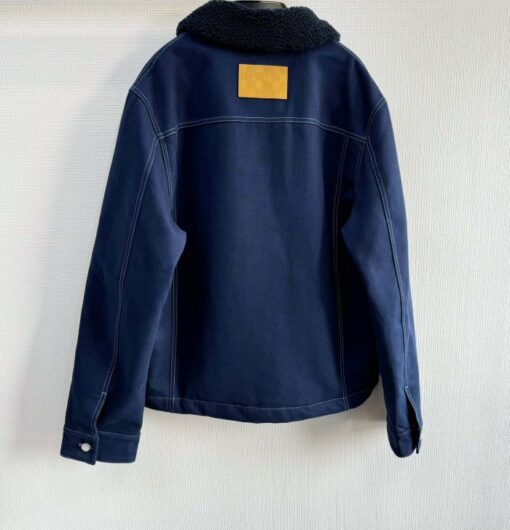 LV New Jacket Navy Blue - Image 2