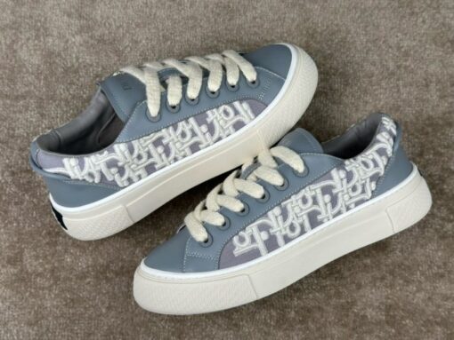 Dior B33 Sneaker - Gray Smooth - Image 2