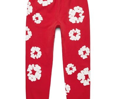 Denim Tears The Cotton Wreath Sweatpant Red