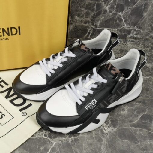 Fendi Flow Sneaker White Black