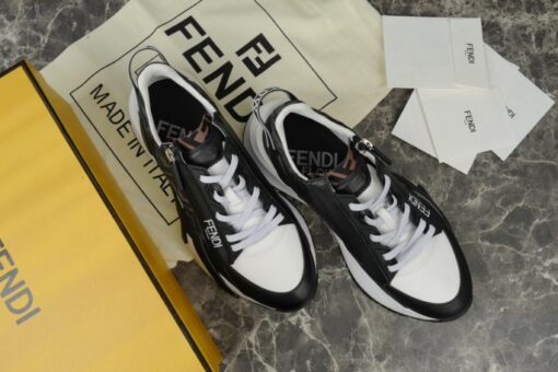 Fendi Flow Sneaker White Black