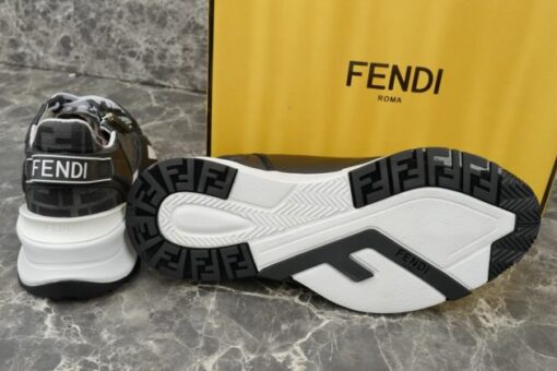 Fendi Flow Sneaker White Black