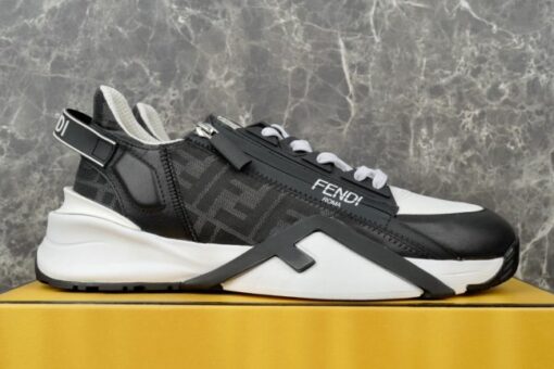 Fendi Flow Sneaker White Black