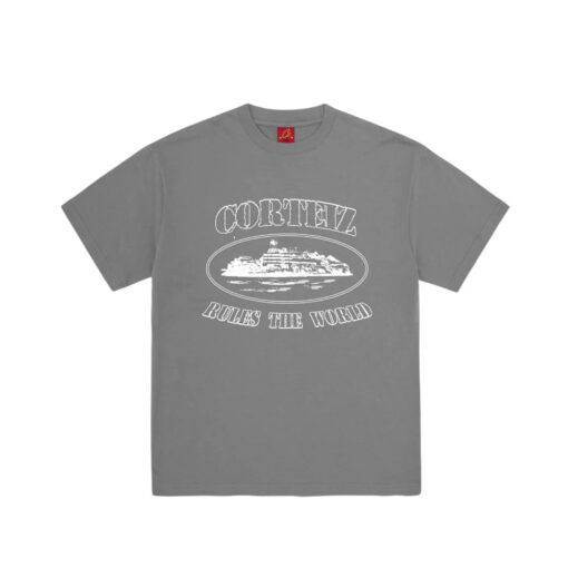 Corteiz Alcatraz T-Shirt Gully Grey