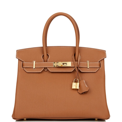 Hermès Birkin 30 Gold Togo Gold Hardware Bag