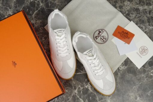 Hermes Jet Sneaker White - Image 2