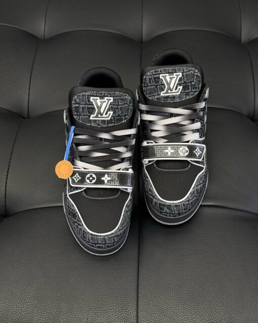 LV Trainer Sneaker Black - Image 3