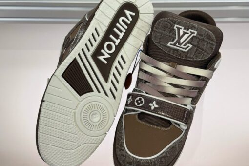 LV Trainer Sneaker Brown