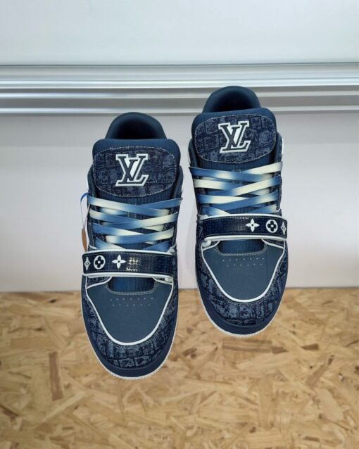 LV Trainer Sneaker Blue - Image 2