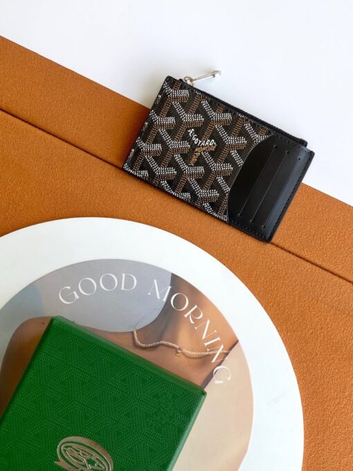 Goyard Bourbon Zipped Card Holder