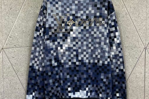 LV Sweater Slate White Blue