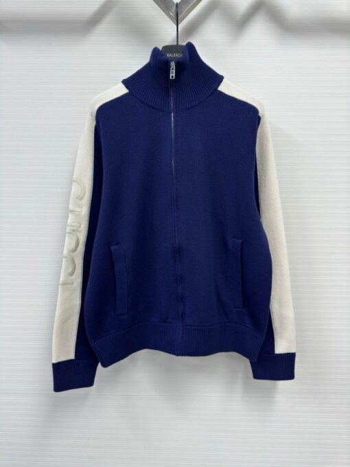 GG Zip Sweater Blue