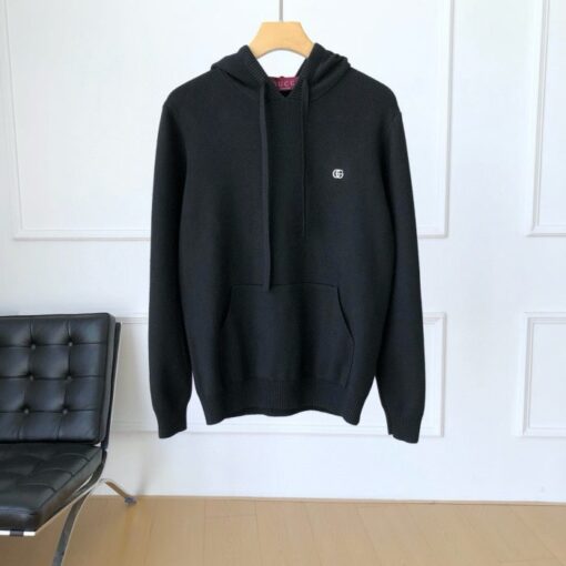 GG Hoodie Full Black