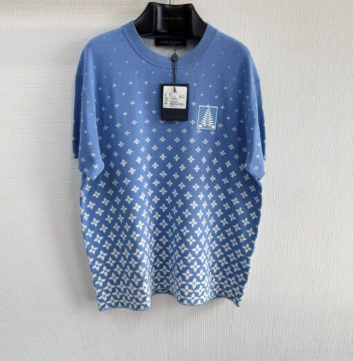 LV T-Shirt Blue White