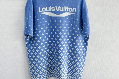 LV T-Shirt Blue White