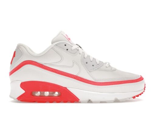 Nike Air Max 90 Undefeated White Solar Red