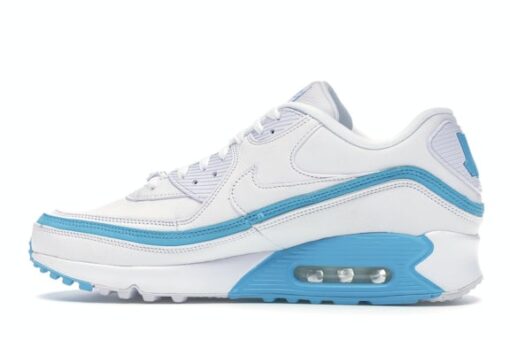 Nike Air Max 90 Undefeated White Blue Fury - Image 2