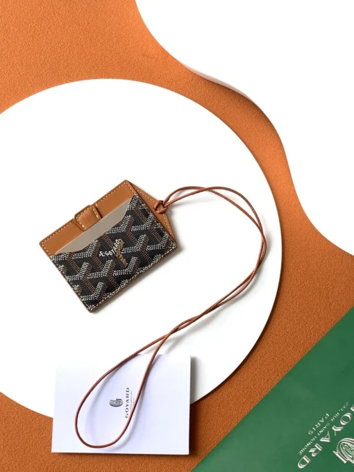 Goyard Venus Card Holder Brown