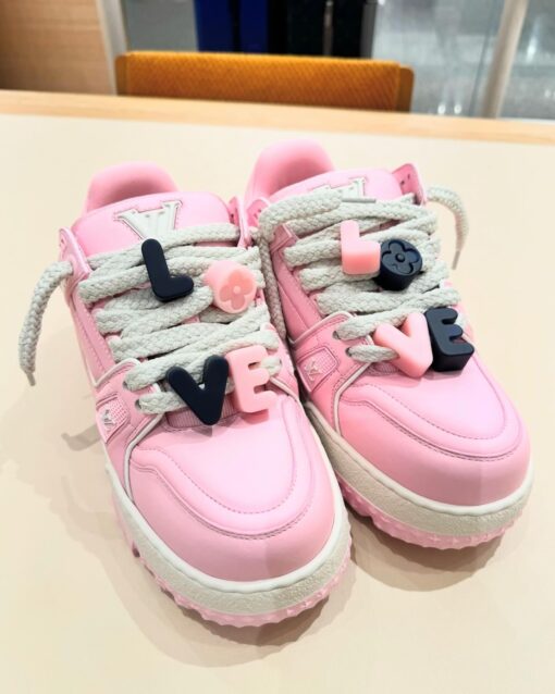 LV Trainer Maxi Sneaker Pink - Image 2