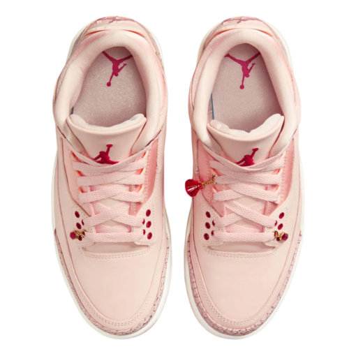 Air Jordan Women's 3 Retro "Treat Yourself" Valentine's Day - Image 2