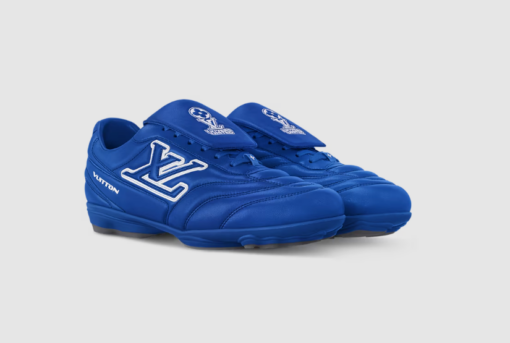 LV Footprint Soccer Sneaker Blue