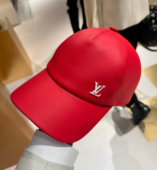 LV Monogram Colours Cap Red